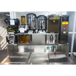 Stainless Steel System 00002 Milk Tea Counter