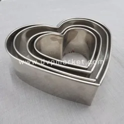 Heart Mousse Mold 6 (INOX 304)